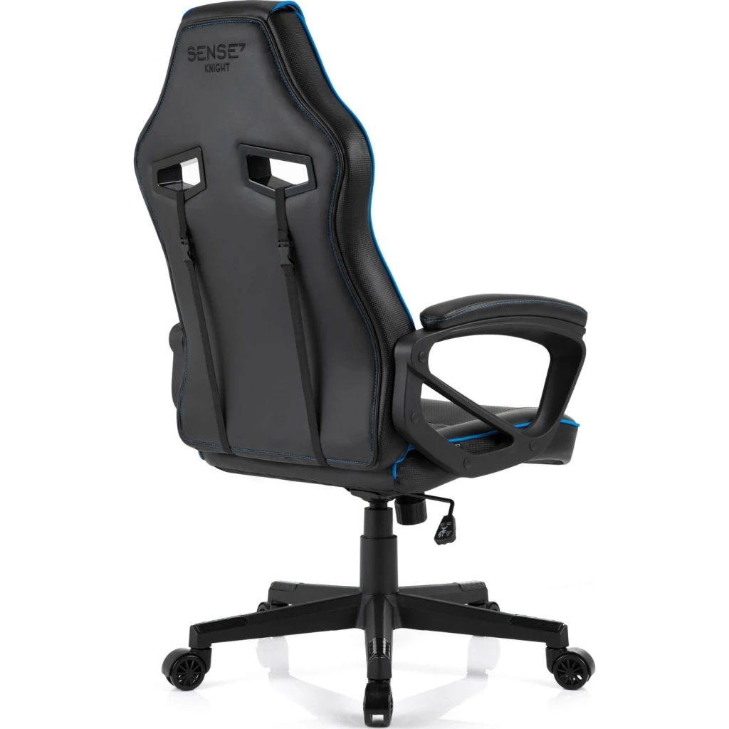 Геймерское кресло sense7 knight black and blue 4