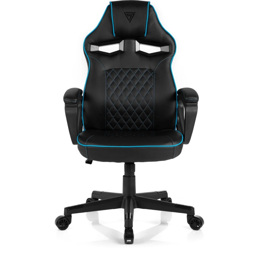 Геймерское кресло sense7 knight black and blue 3
