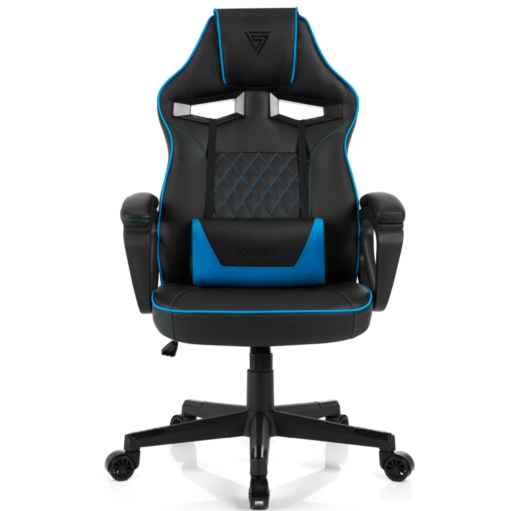 Геймерское кресло sense7 knight black and blue 2