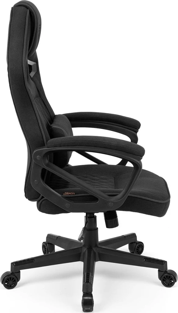 Геймерское кресло sense7 knight fabric black 17