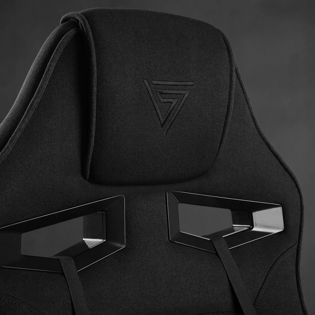Геймерское кресло sense7 knight fabric black 2