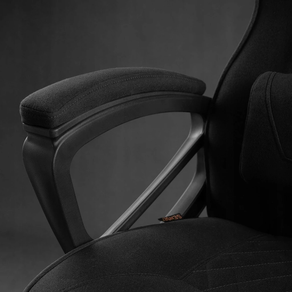 Геймерское кресло sense7 knight fabric black 4
