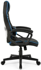 Геймерское кресло sense7 knight fabric black and blue Thumbnail 4