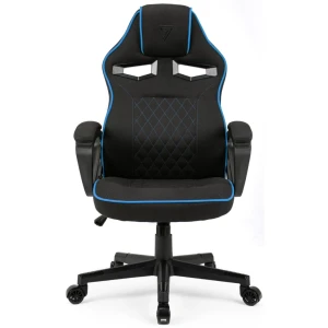 Геймерское кресло sense7 knight fabric black and blue Thumbnail 3