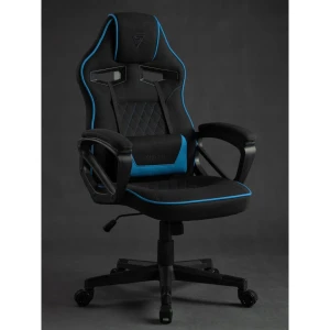 Геймерское кресло sense7 knight fabric black and blue Thumbnail 7