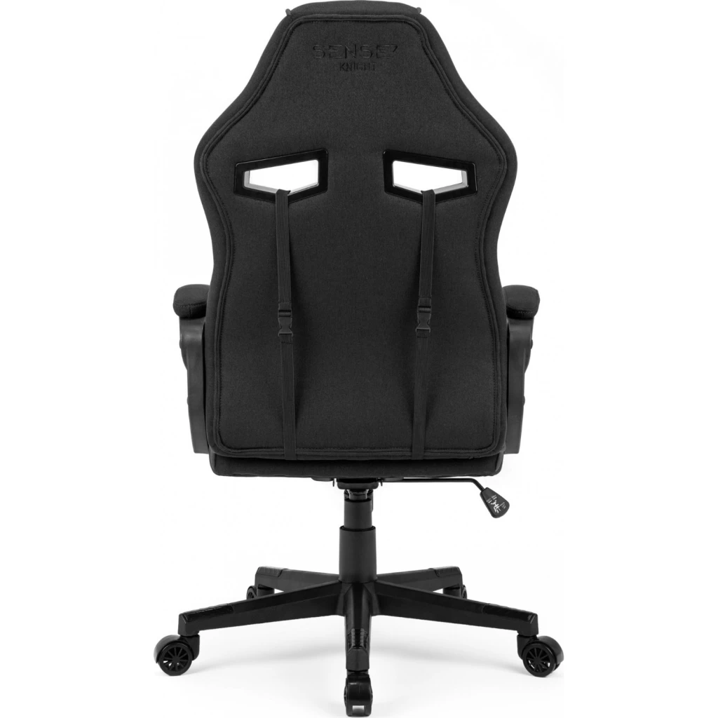 Геймерское кресло sense7 knight fabric black and gray 6