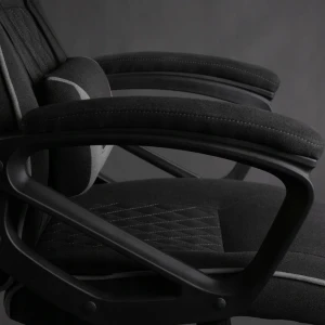 Scaun de gaming sense7 knight fabric black and gray
