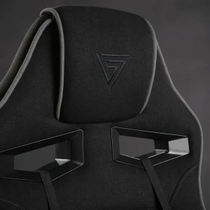 Геймерское кресло sense7 knight fabric black and gray Thumbnail 12