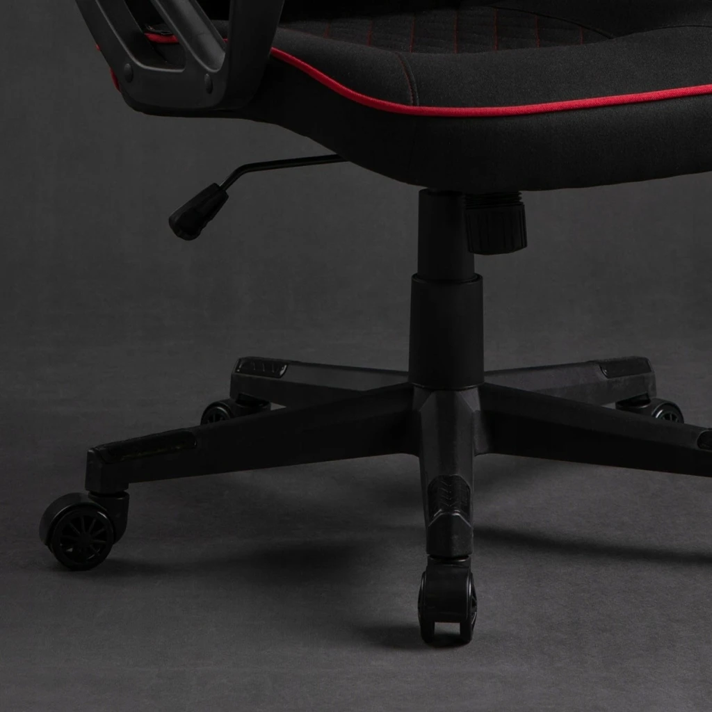 Геймерское кресло sense7 knight fabric black and red 9