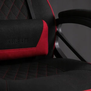 Геймерское кресло sense7 knight fabric black and red Thumbnail 11