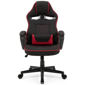 Геймерское кресло sense7 knight fabric black and red Thumbnail 2