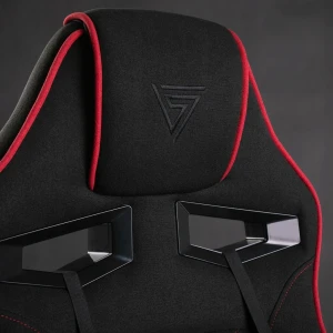 Геймерское кресло sense7 knight fabric black and red Thumbnail 12