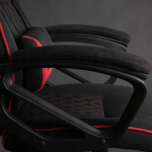 Геймерское кресло sense7 knight fabric black and red Thumbnail 8