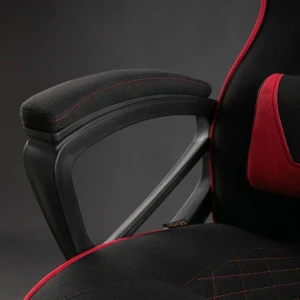 Геймерское кресло sense7 knight fabric black and red Thumbnail 13