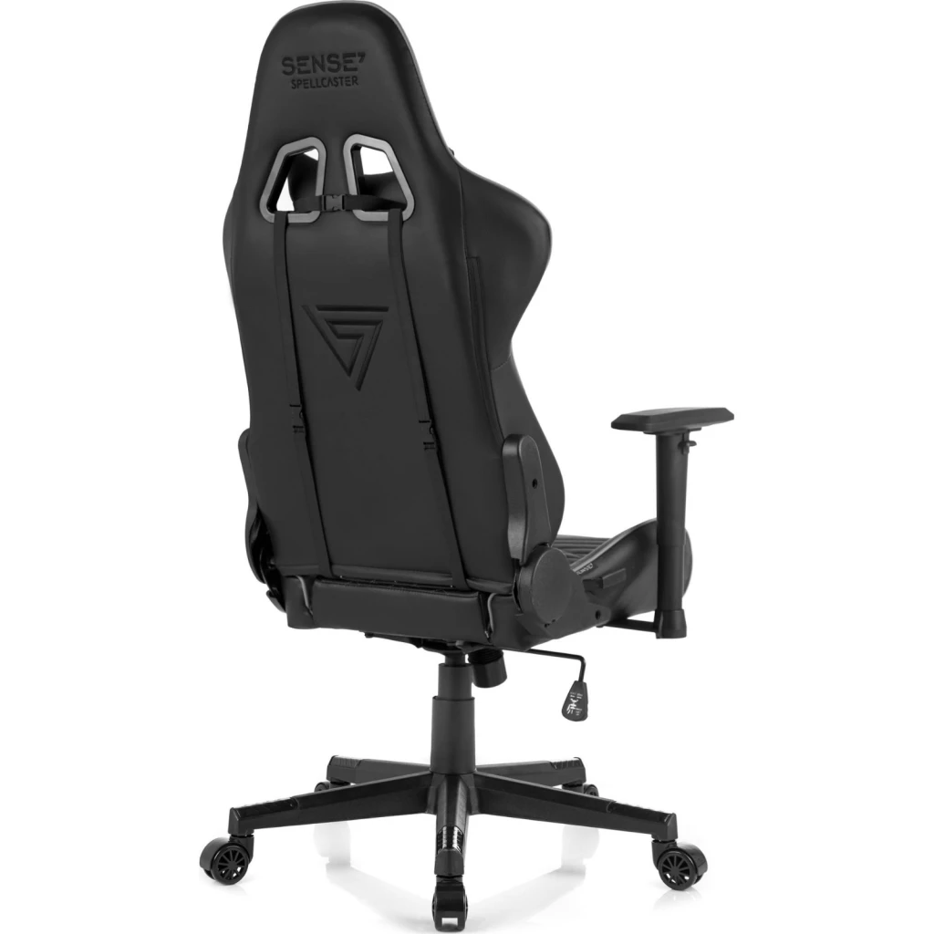 Геймерское кресло sense7 spellcaster black and gray 2