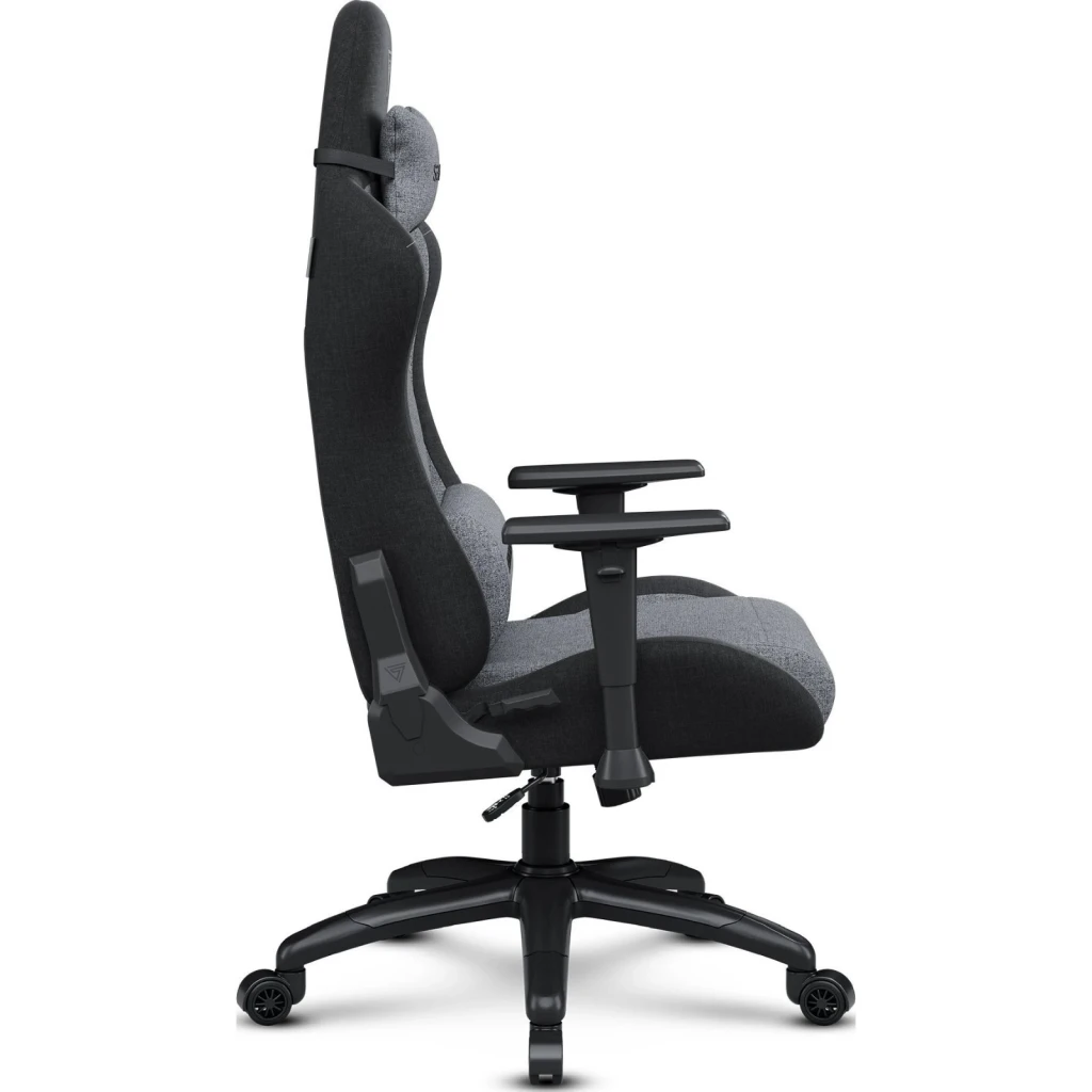 Геймерское кресло sense7 spellcaster fuku xl fabric black and gray 5