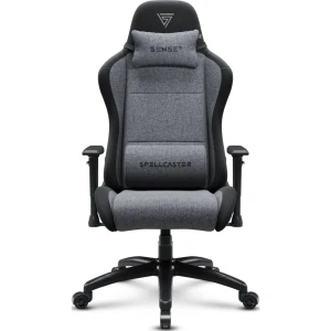 Геймерское кресло sense7 spellcaster fuku xl fabric black and gray Thumbnail 2