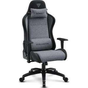 Геймерское кресло sense7 spellcaster fuku xl fabric black and gray