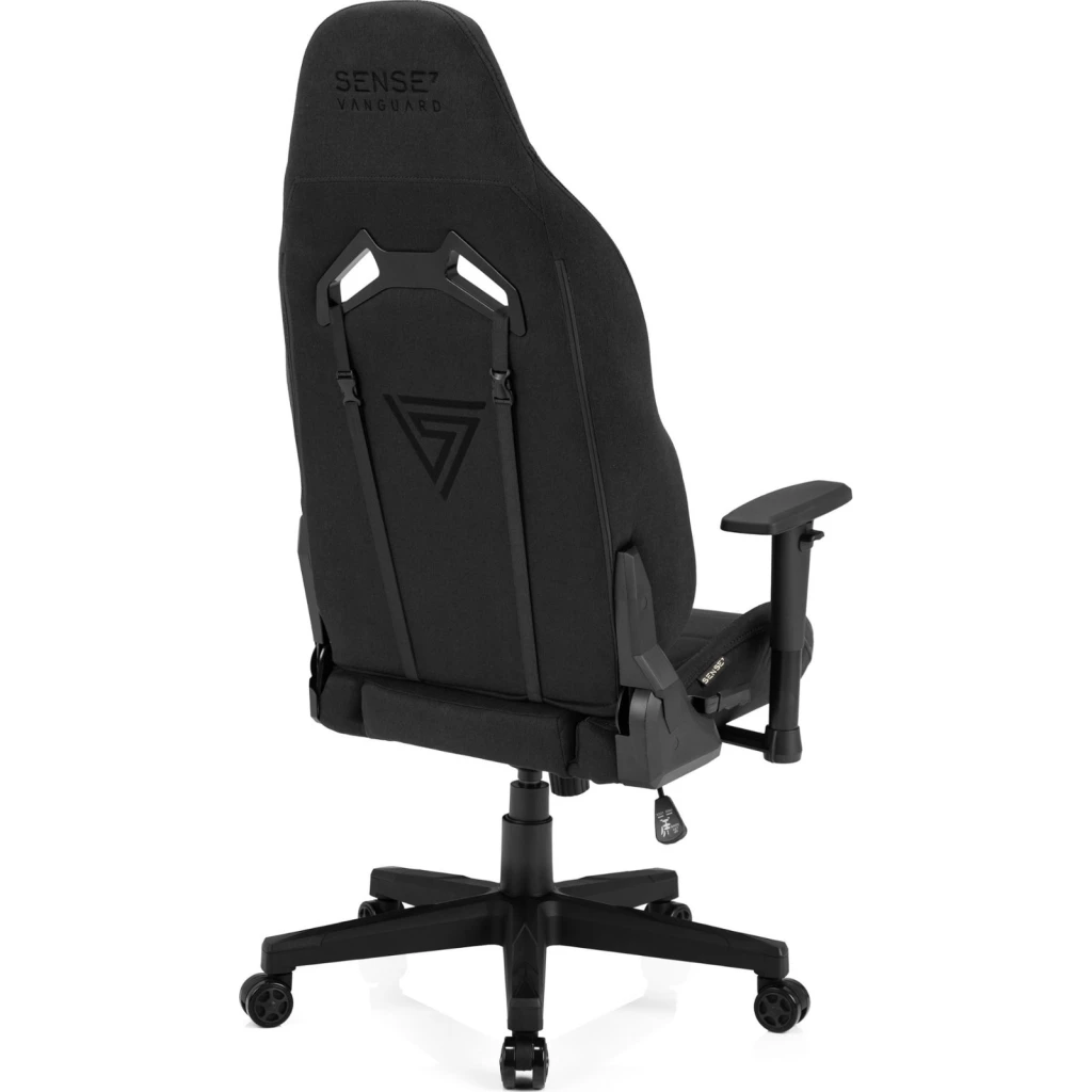 Геймерское кресло sense7 vanguard fabric black 4