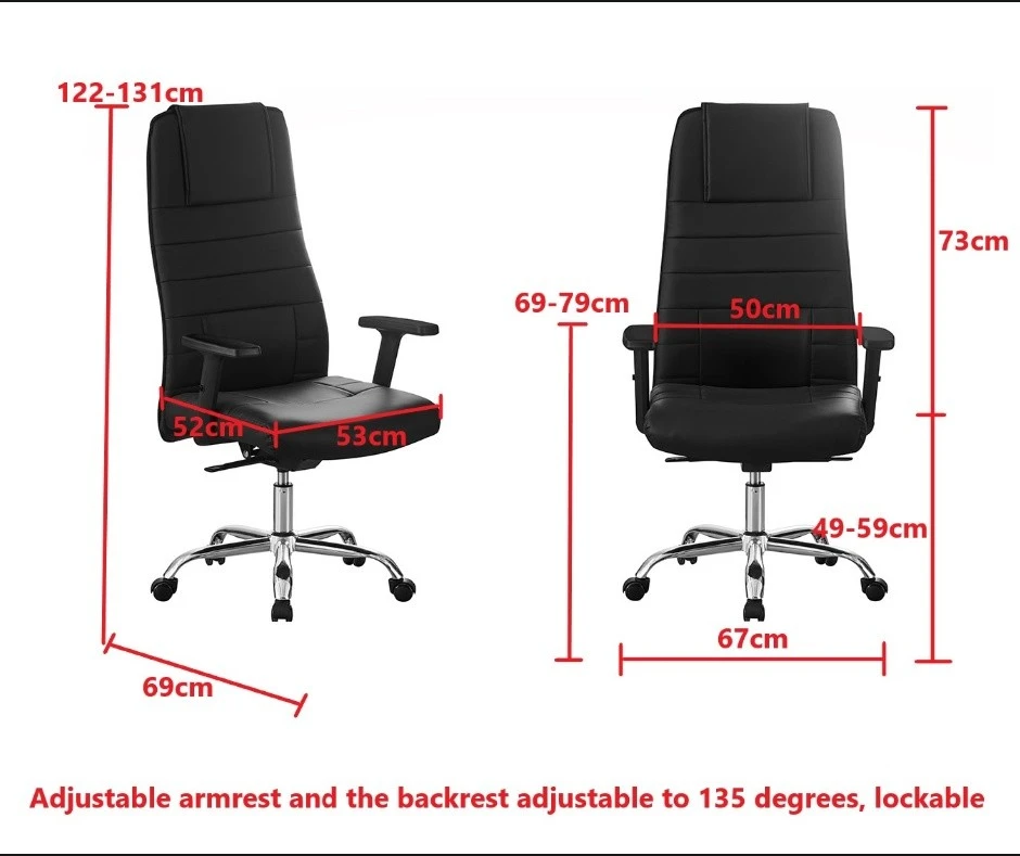 Scaun de birou xenos bratislava black 5