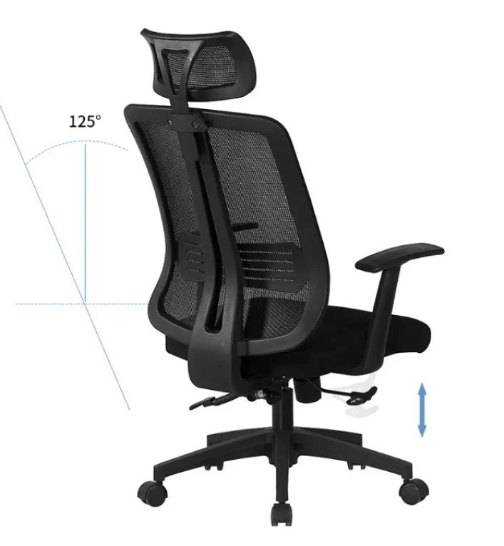 Scaun de birou xenos madrid 2.0 black 4