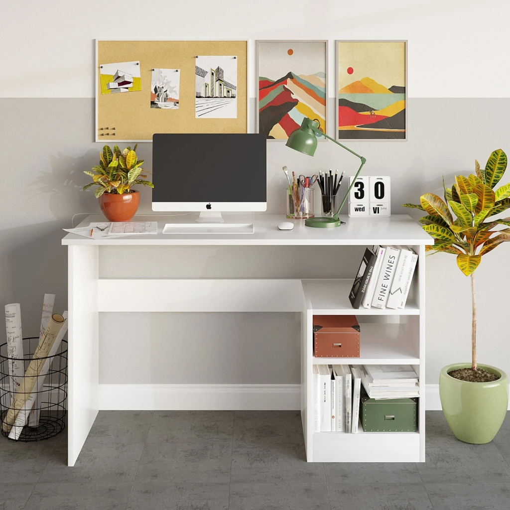 Письменный стол hanah home bahar white 2