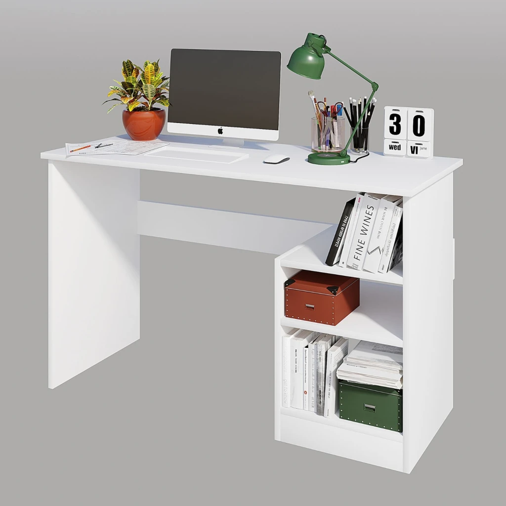 Письменный стол hanah home bahar white 3
