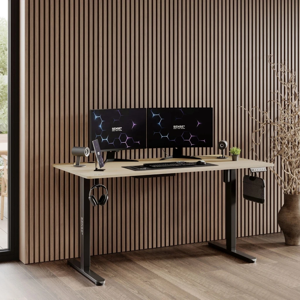 Birou sense7 nojo 140x70 black pine 3