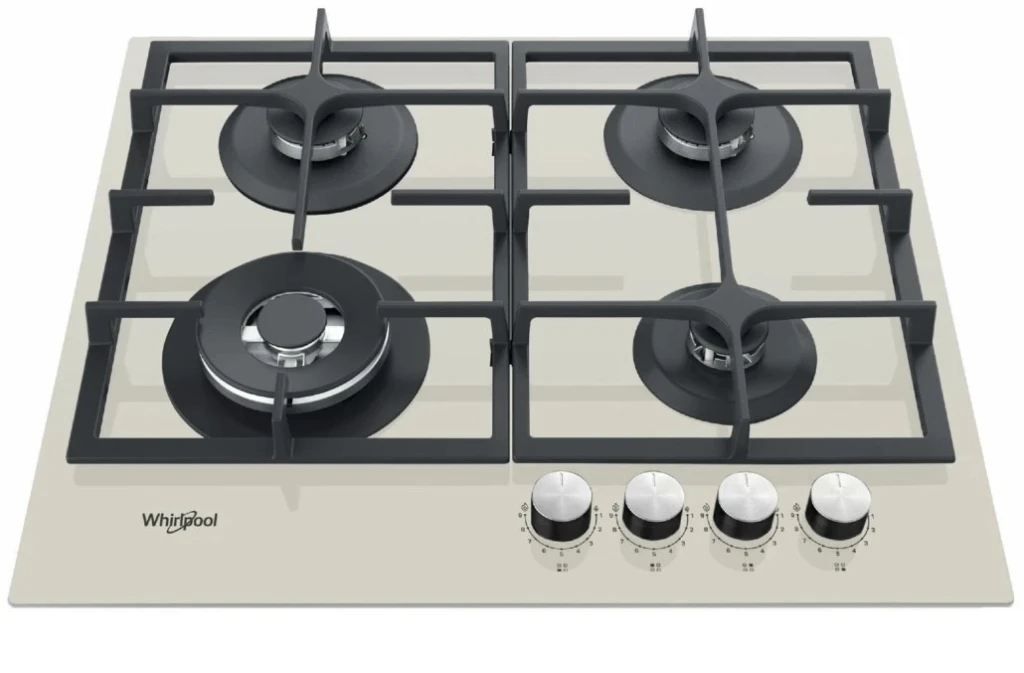 Газовая варочная панель whirlpool gofl 629/s, серебристый 3
