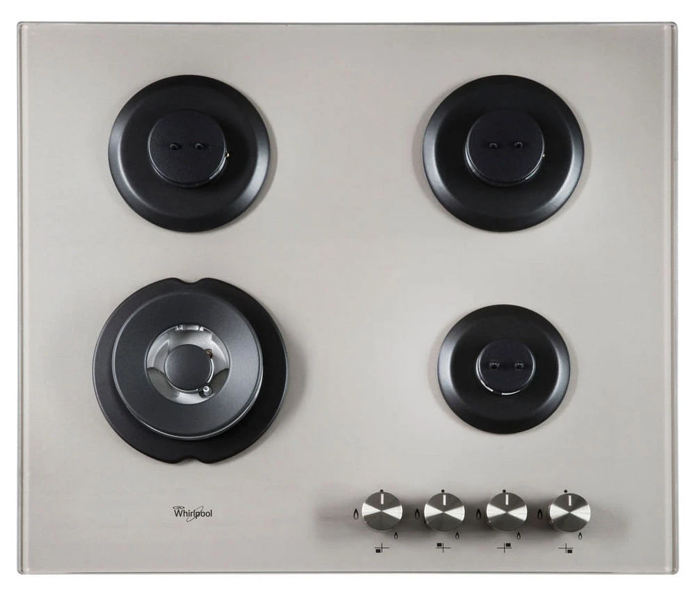 Газовая варочная панель whirlpool gofl 629/s, серебристый 7