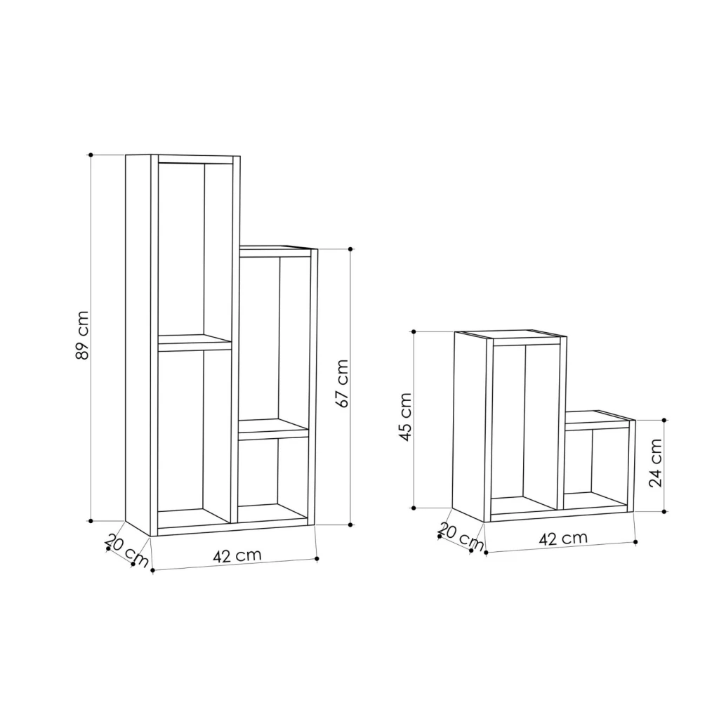 Подставка для цветов hanah home sule white 4