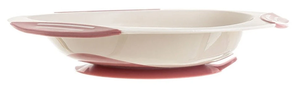 Тарелка на присоске akuku a0525 pink 3