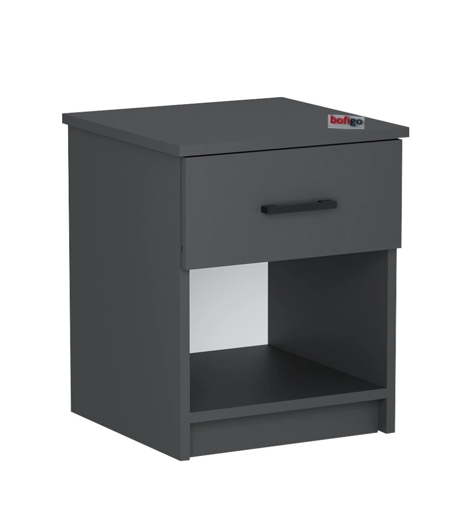 Прикроватная тумба bofigo 19-01-08 anthracite 2