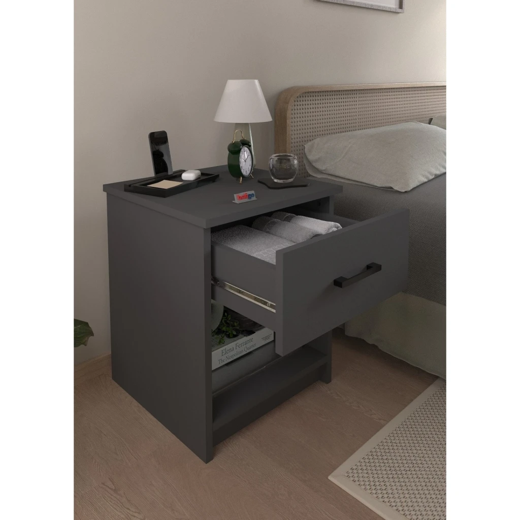 Прикроватная тумба bofigo 19-01-08 anthracite 4