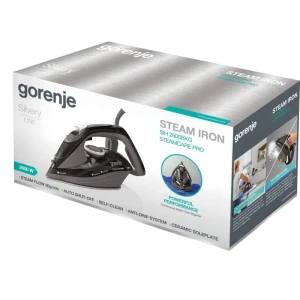 Fier de călcat gorenje sih2600bkg, 2600w, negru | gri Thumbnail 4