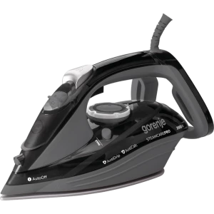 Утюг gorenje sih2600bkg, 2600вт, чёрный | серый