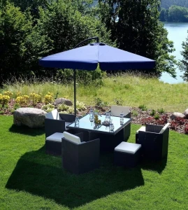 Зонт садовый funfit 300cm blue (3052) Thumbnail 6