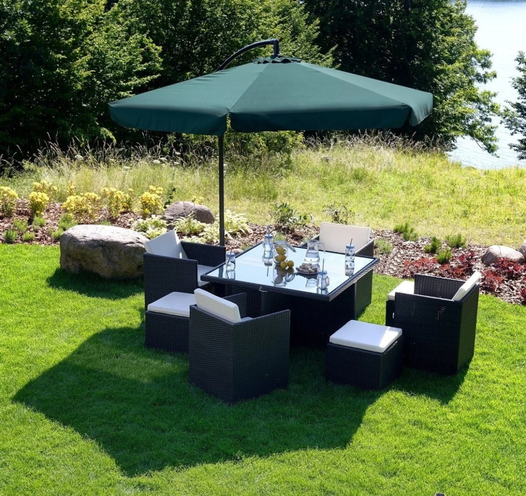 Зонт садовый funfit 300cm green (3053) 5