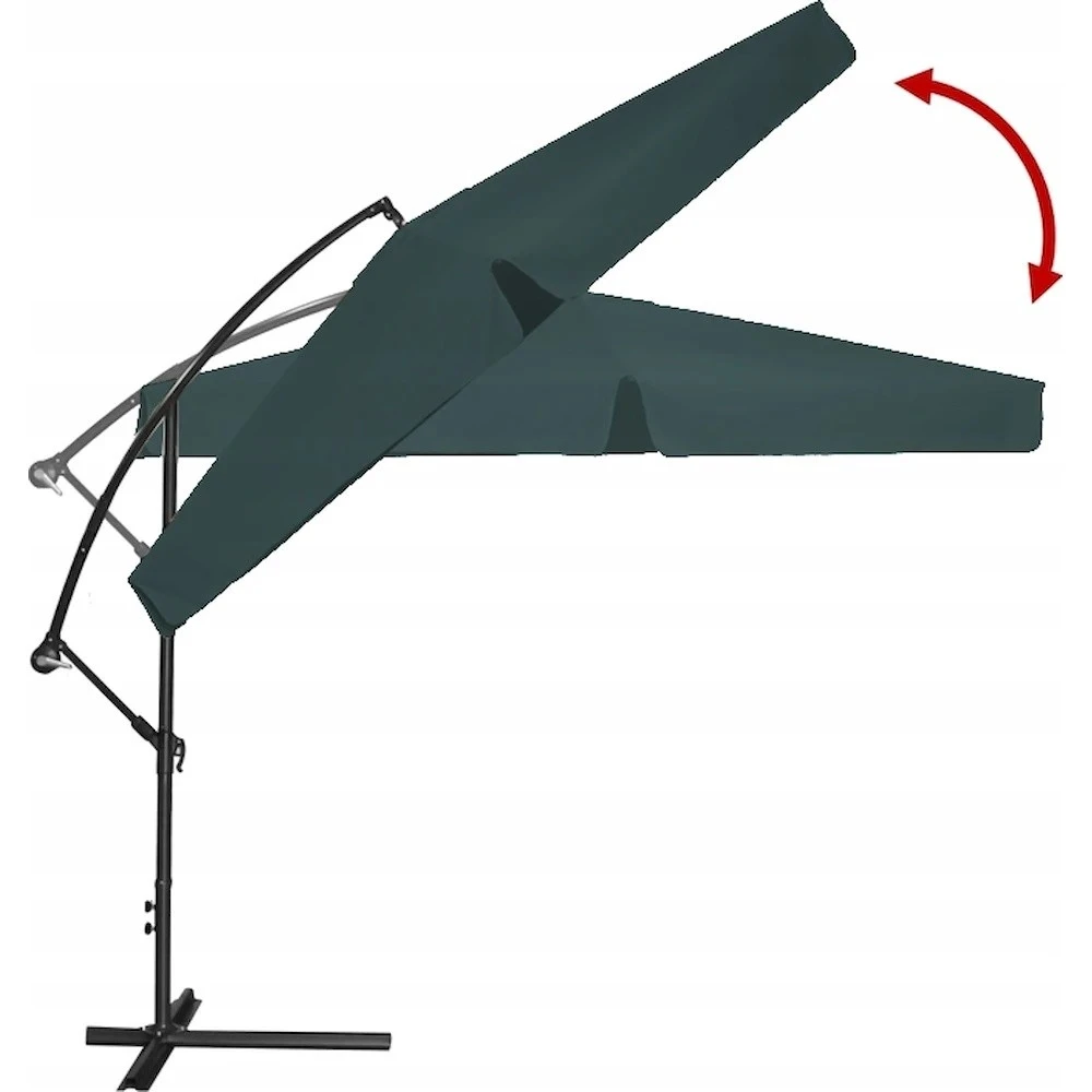 Зонт садовый gardenline gao2859 green 3