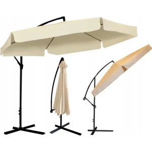 Umbrelă de gradină gardenline gao2866 beige Thumbnail 2