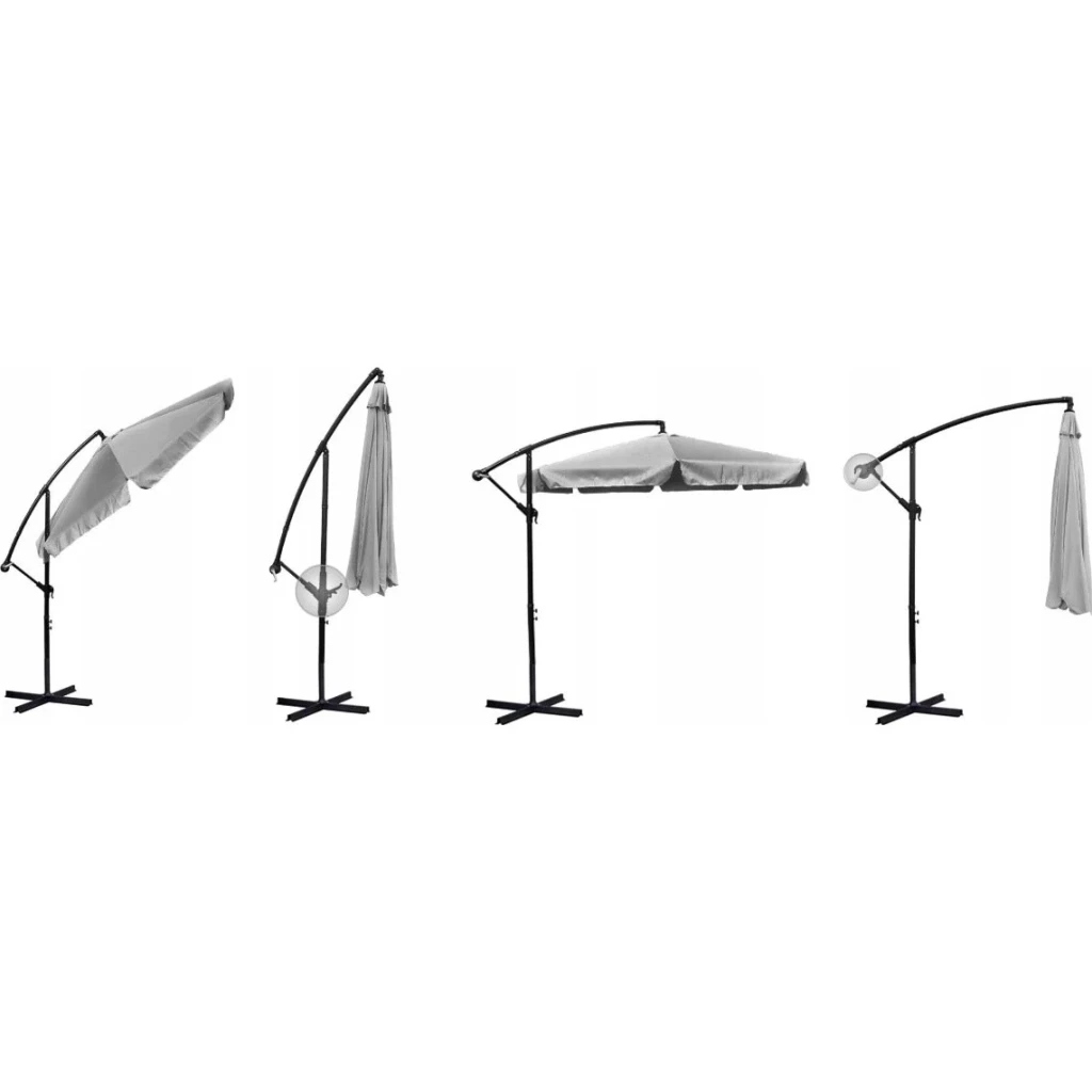 Umbrelă de gradină gardenline gao2866 beige 9