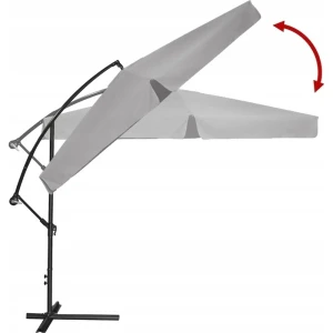 Umbrelă de gradină gardenline gao5316 grey Thumbnail 5