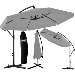 Umbrelă de gradină gardenline gao5316 grey Thumbnail 6