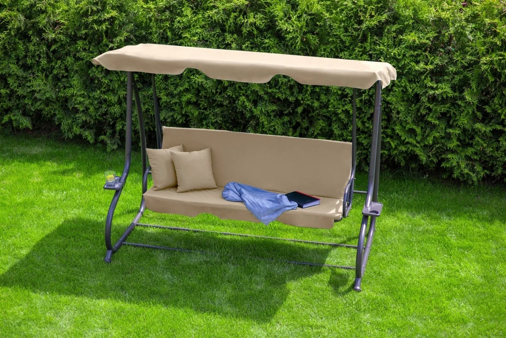 Leagăn de grădină funfit relax plus beige (1602) 14