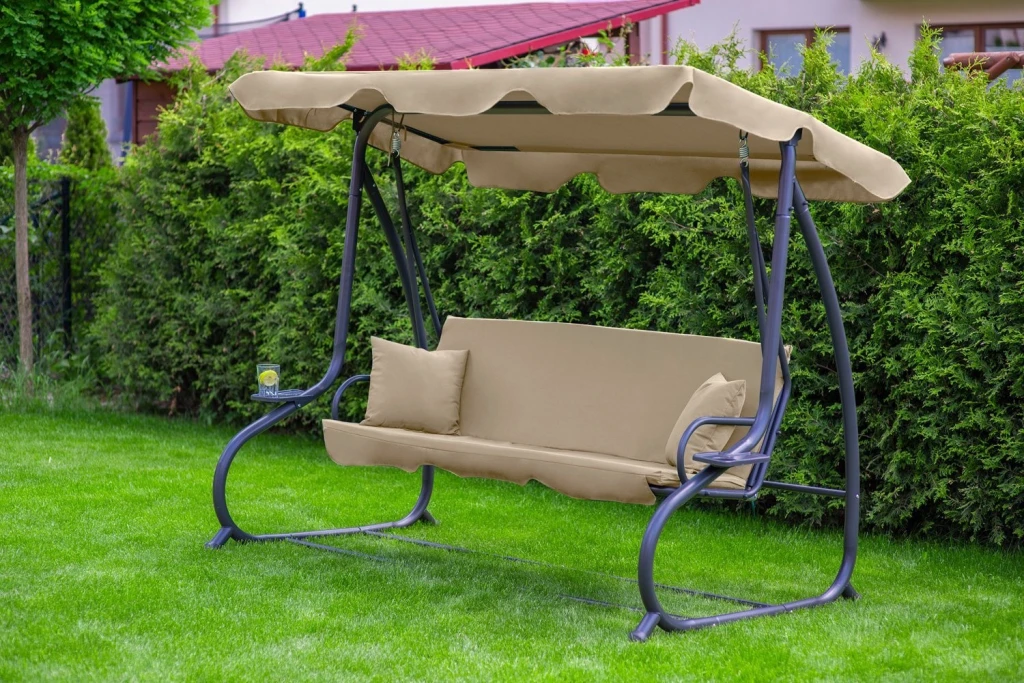 Leagăn de grădină funfit relax plus beige (1602) 10