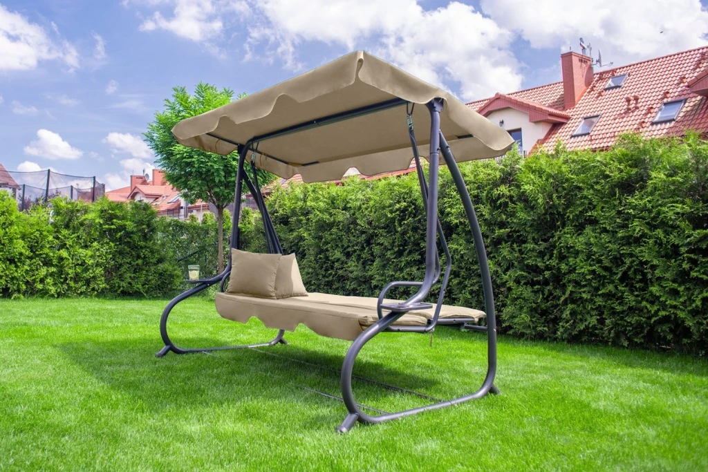 Leagăn de grădină funfit relax plus beige (1602) 12