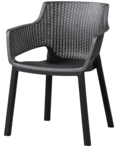 Кресло keter eva chair graphite (247234)