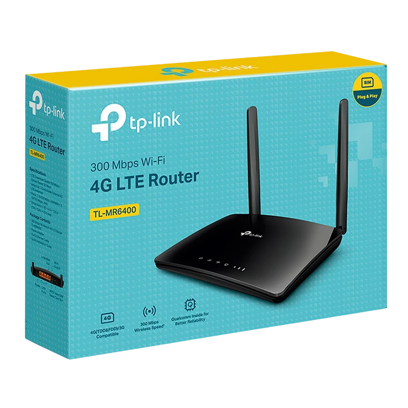 Router fără fir tp-link tl-mr6400, 4g, negru 11