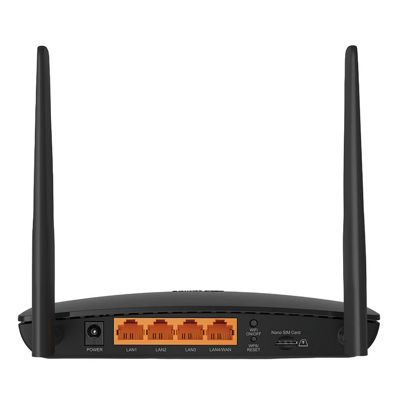 Router fără fir tp-link tl-mr6400, 4g, negru 4