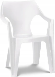 Scaun keter dante low back white (220573)